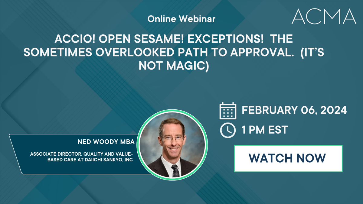 Accio! Open Sesame! Exceptions! The Sometimes Overlooked Path to Approval. (It’s Not Magic)